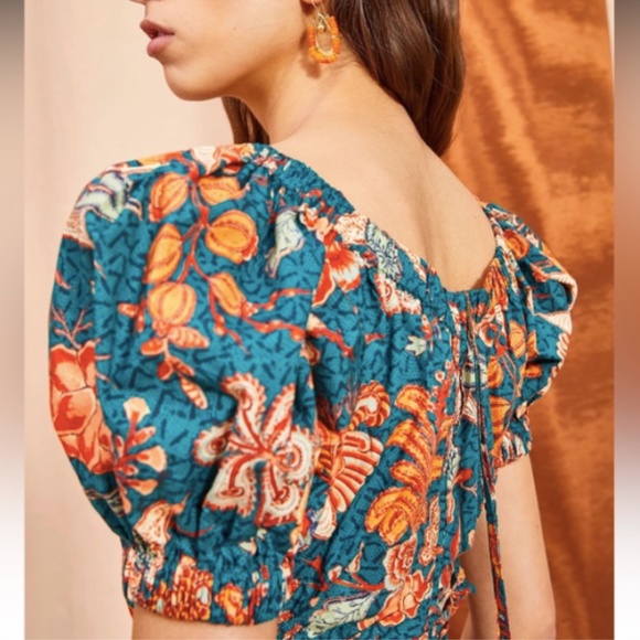 Floral Print Midi Dress - Picture 4 of 5